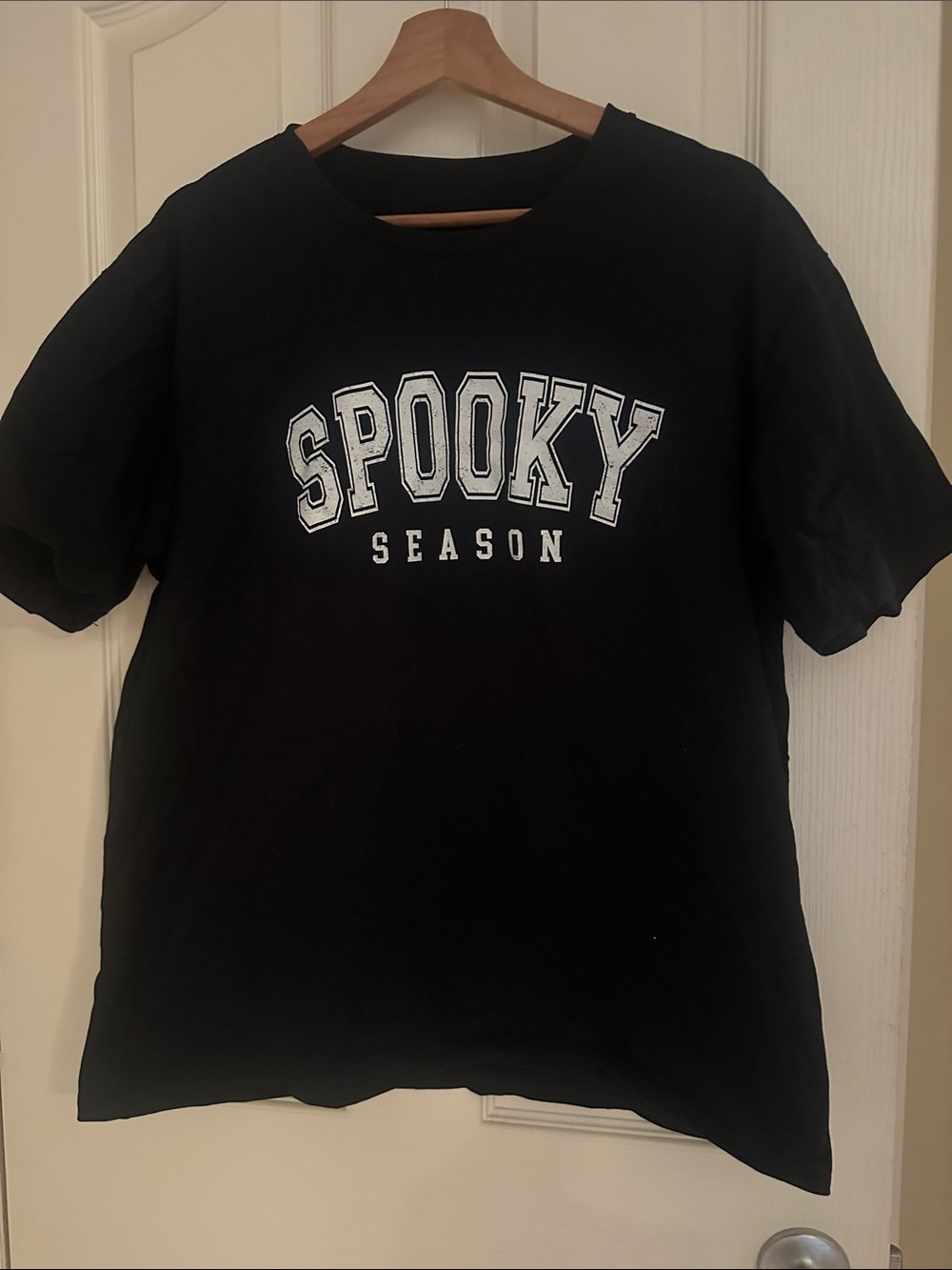 Spooky Season Graphic Tee - Black